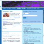 Screenshot website Bibliotheek Waterweg Schiedam.