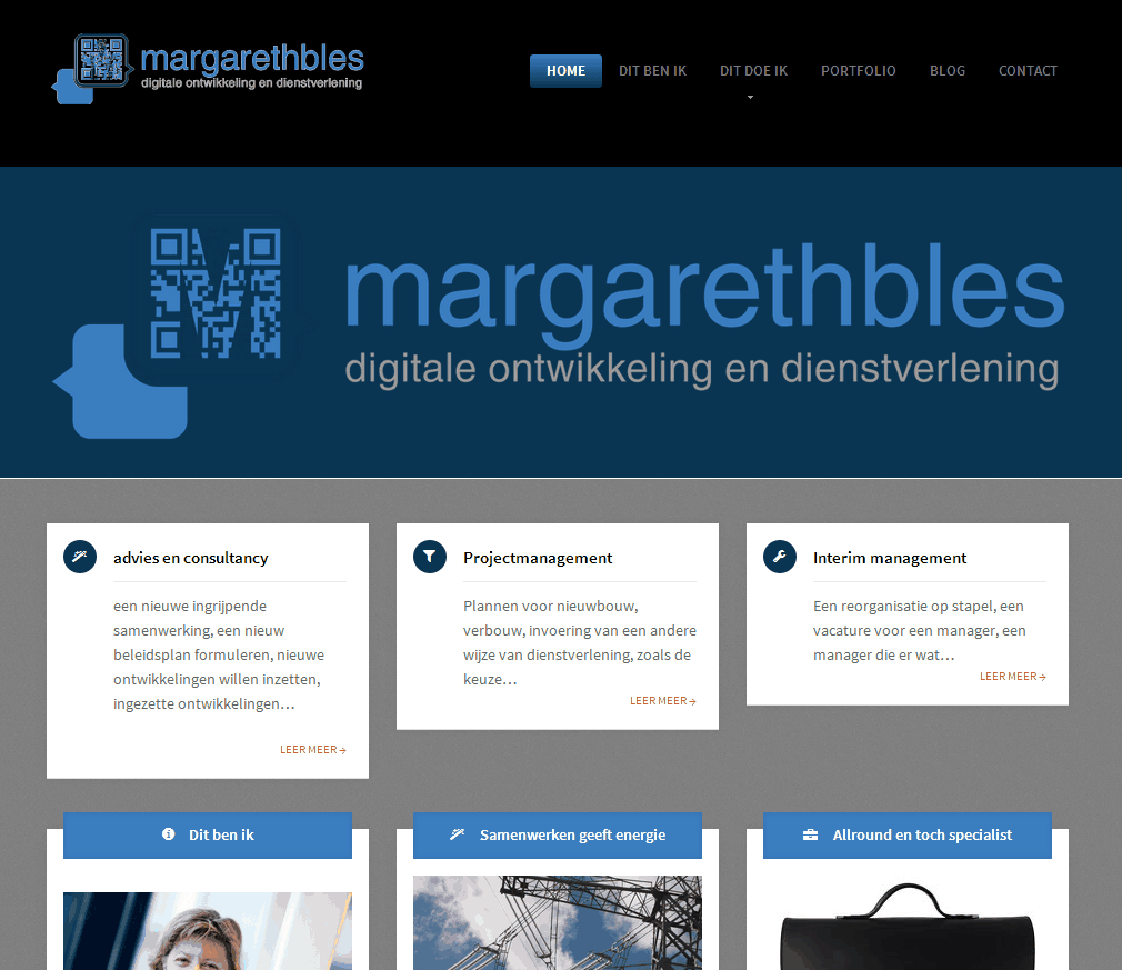 Website screenshot Mbles.nl v2.