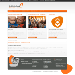 Website screenshot de Bibliotheek Schiedam - Educatie.