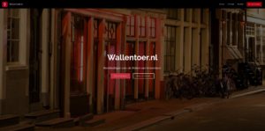 Screenshot Wallentoer.nl - Startpagina.
