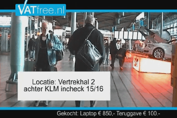 Video screenshot VATfree.nl info.