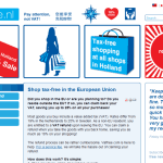 Screenshot website VATfree.nl.