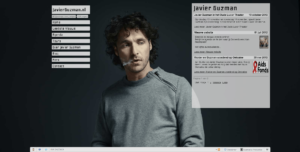 Screenshot website nieuws Javier Guzman - Javierguzman.nl.