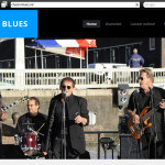 Website screenshot Chasin Blues.