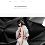 Screenshot website Mattijs van Bergen - home