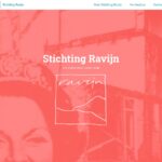 Screenshot startpagina Stichting Ravijn.