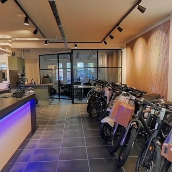 Screenshot van Amsterdam's Scootercity op Google Maps.